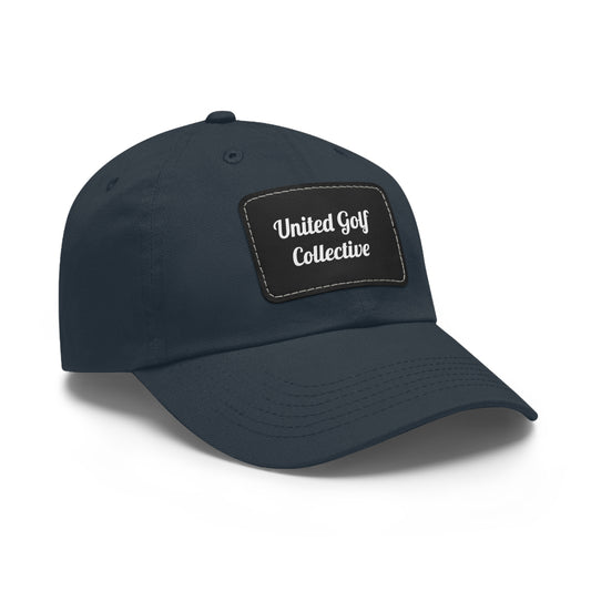 Dad Hat with Leather Patch - United Golf Collective