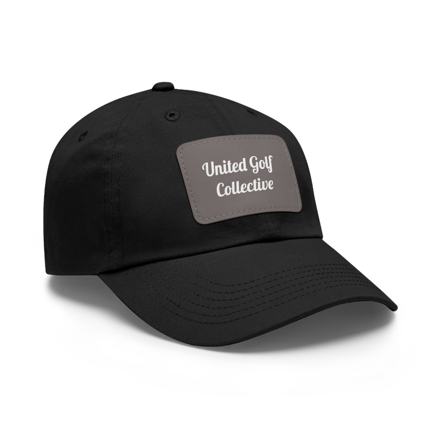 Dad Hat with Leather Patch - United Golf Collective