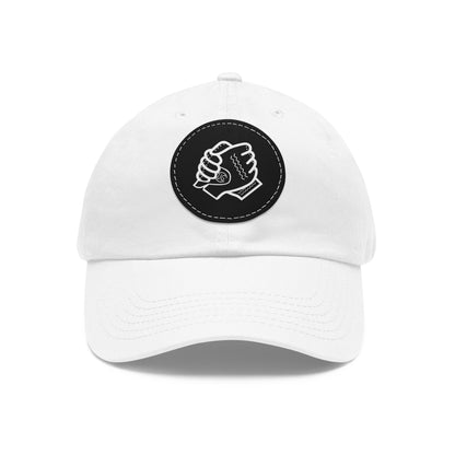 Dad Hat w/ Leather Patch