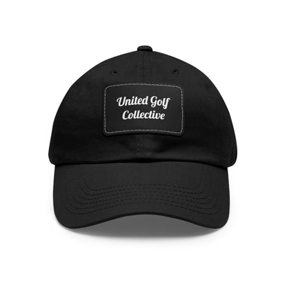 Dad Hat with Leather Patch - United Golf Collective