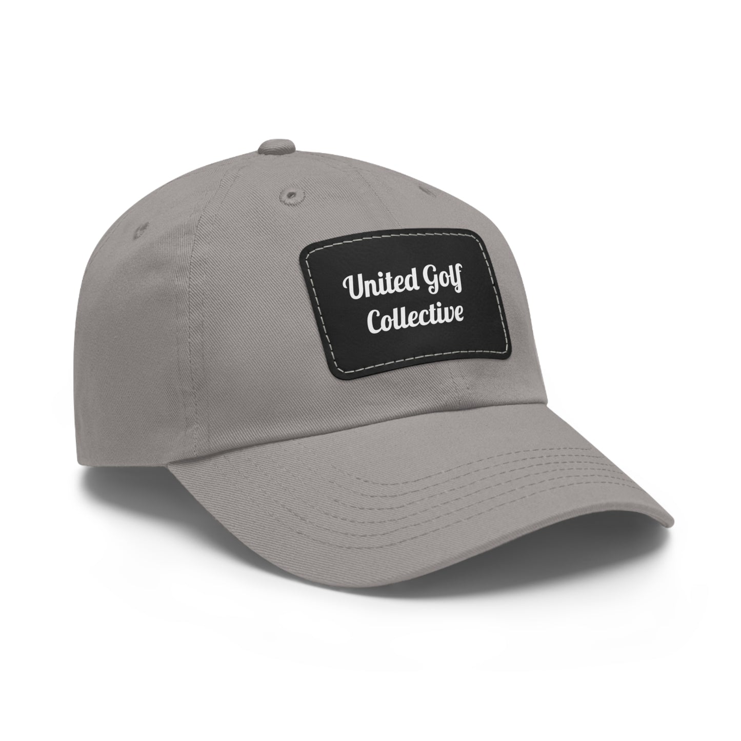 Dad Hat with Leather Patch - United Golf Collective