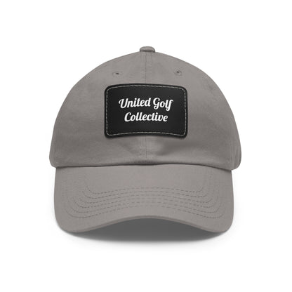 Dad Hat with Leather Patch - United Golf Collective