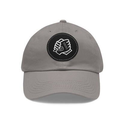 Dad Hat w/ Leather Patch