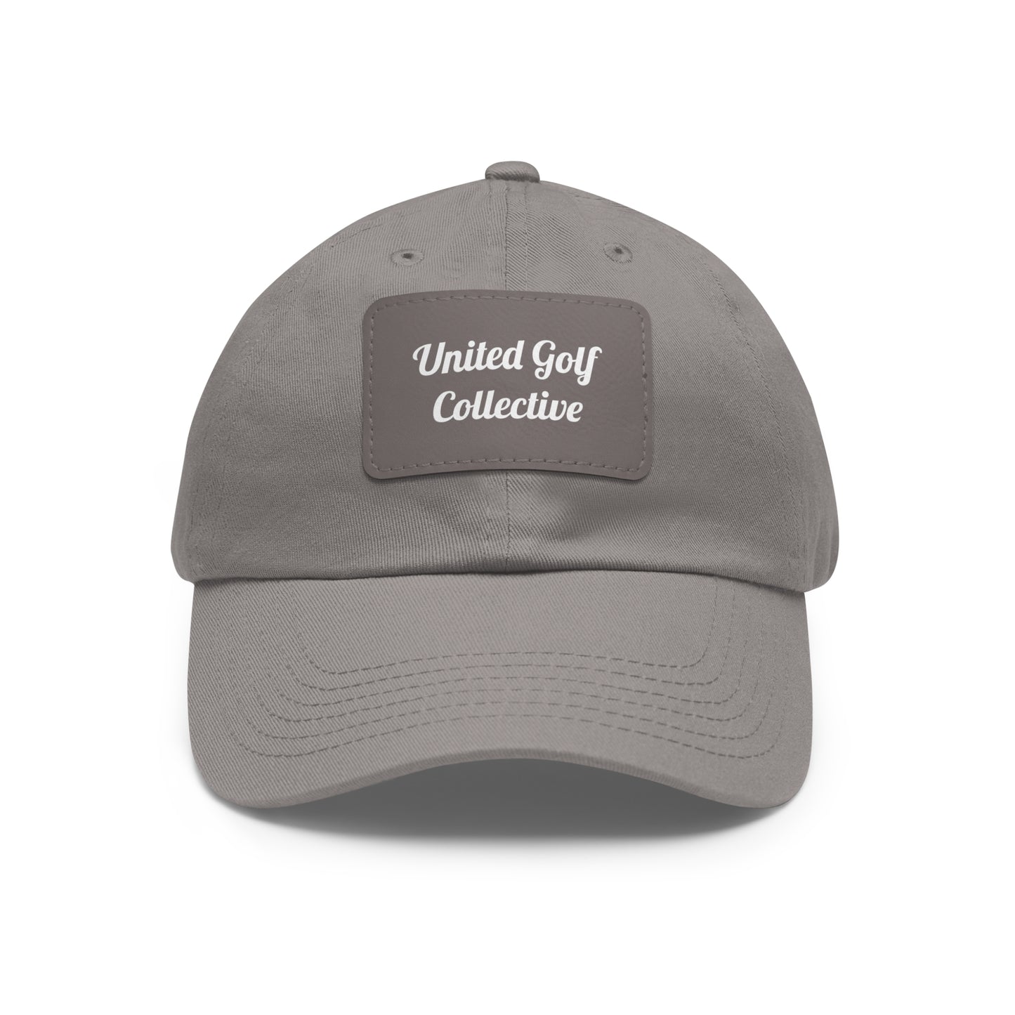 Dad Hat with Leather Patch - United Golf Collective