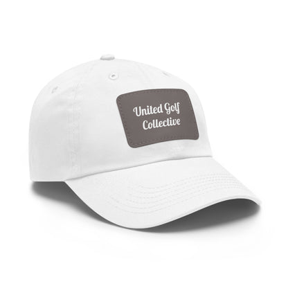 Dad Hat with Leather Patch - United Golf Collective