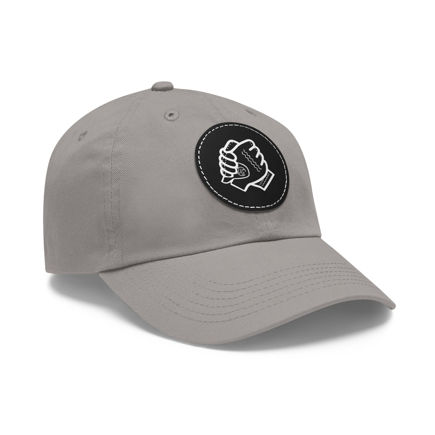 Dad Hat w/ Leather Patch