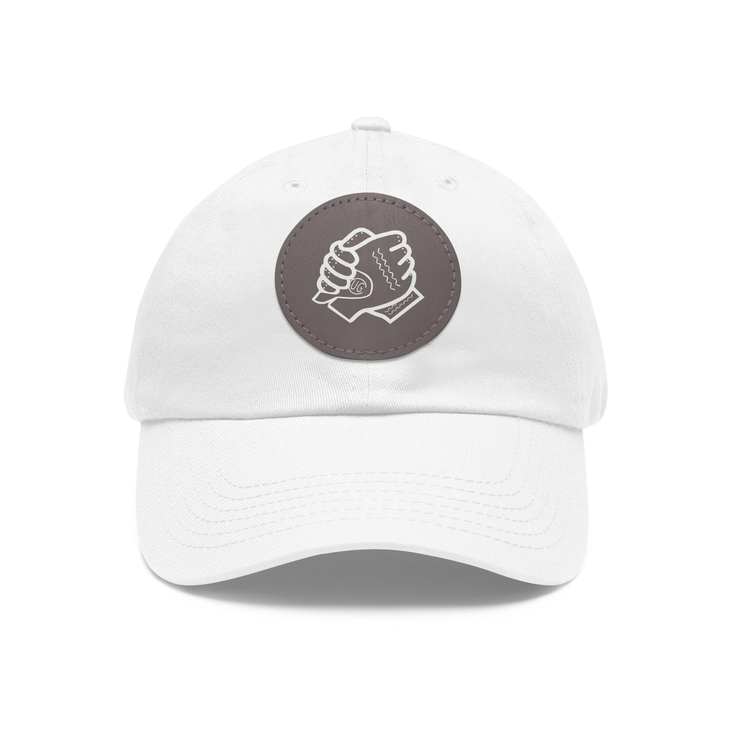 Dad Hat w/ Leather Patch