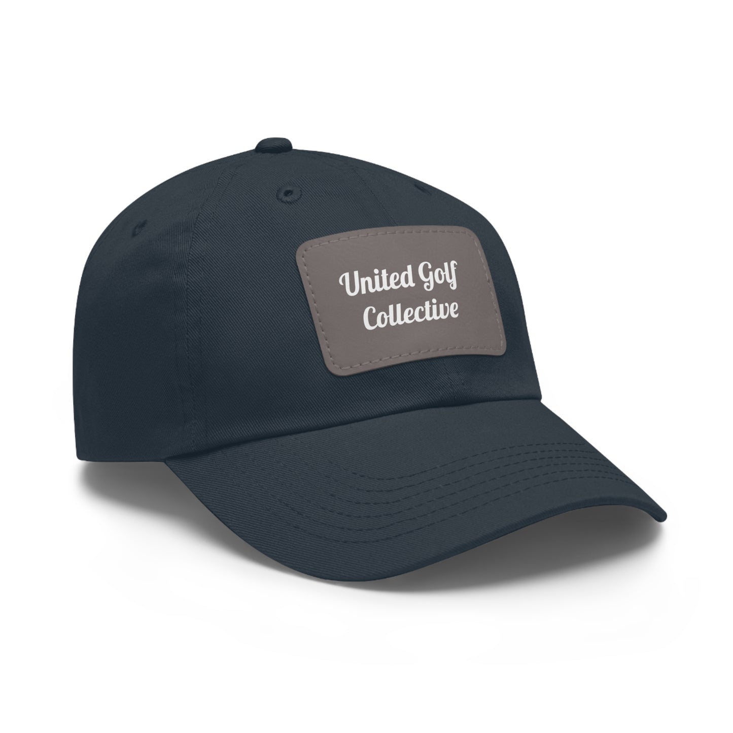 Dad Hat with Leather Patch - United Golf Collective