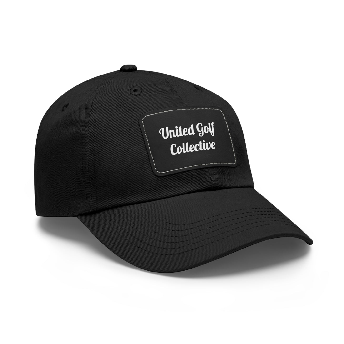 Dad Hat with Leather Patch - United Golf Collective