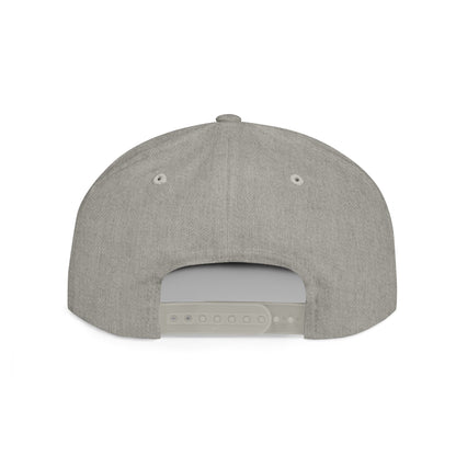 Flat Bill Logo Snapback Hat