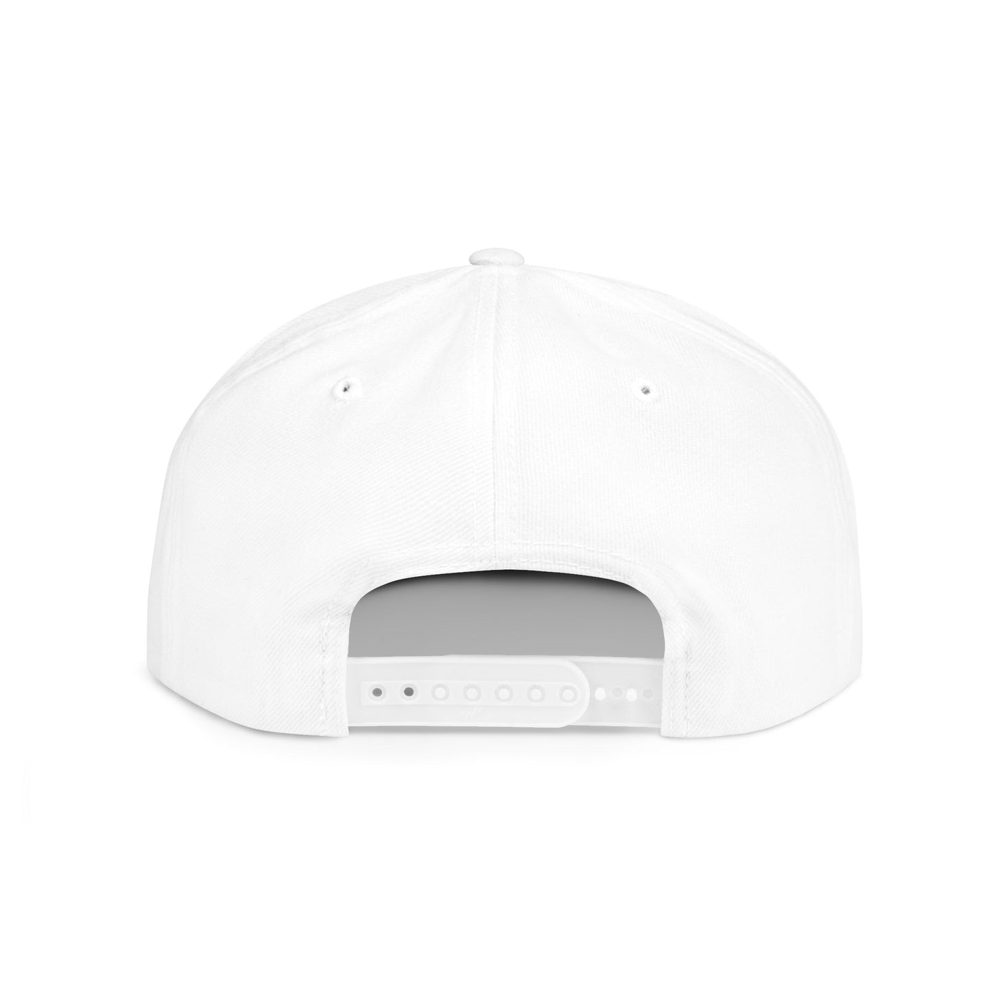 Flat Bill Logo Snapback Hat