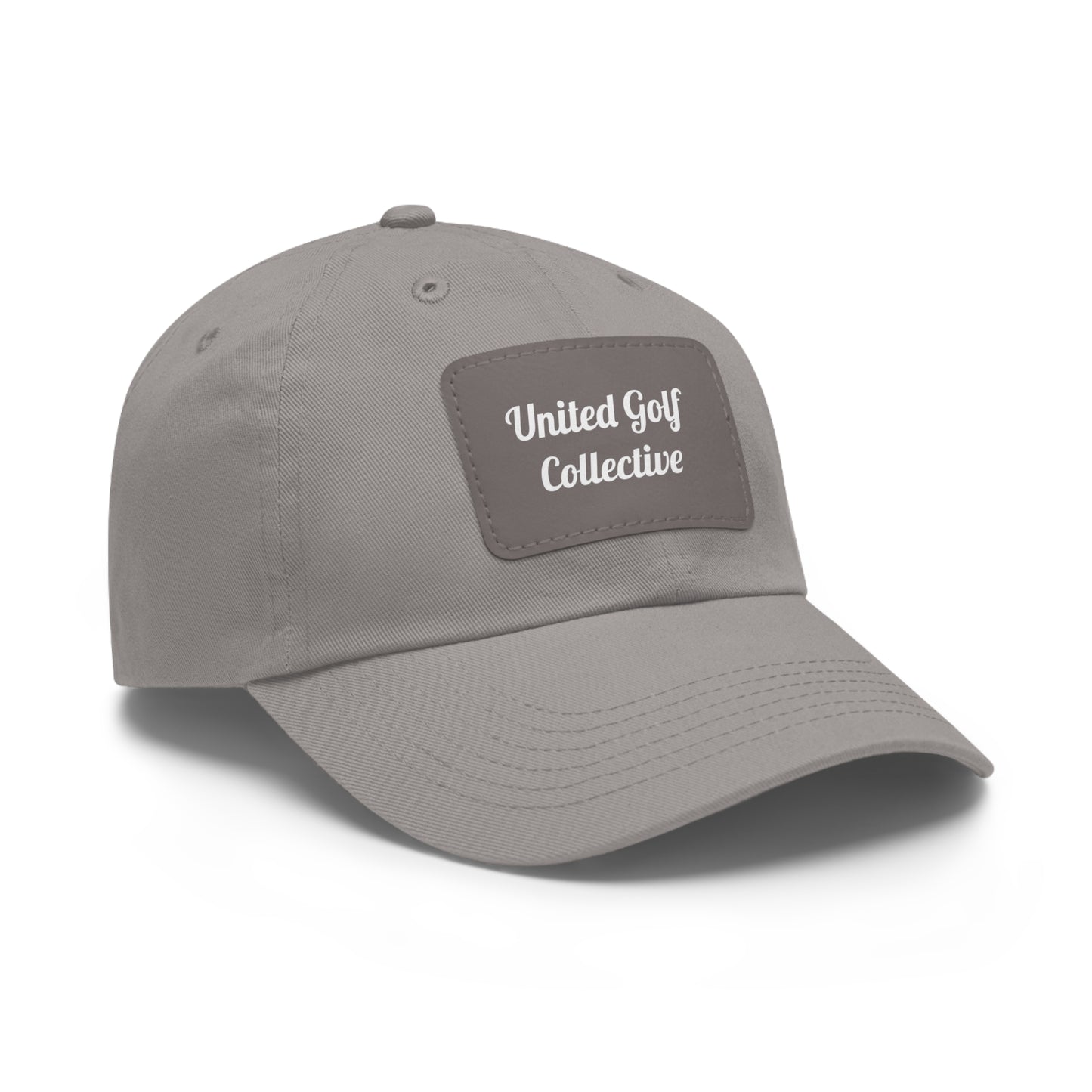 Dad Hat with Leather Patch - United Golf Collective