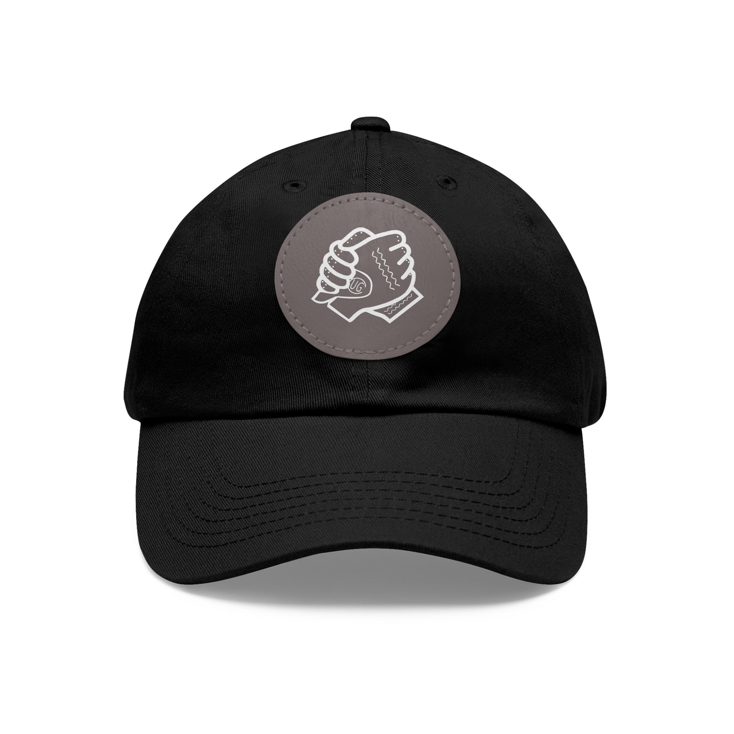 Dad Hat w/ Leather Patch