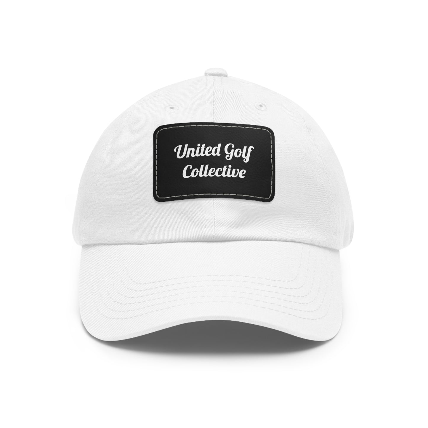 Dad Hat with Leather Patch - United Golf Collective