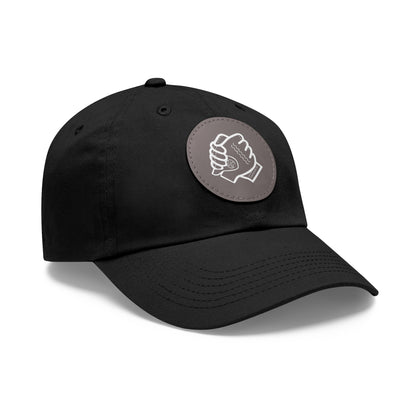 Dad Hat w/ Leather Patch