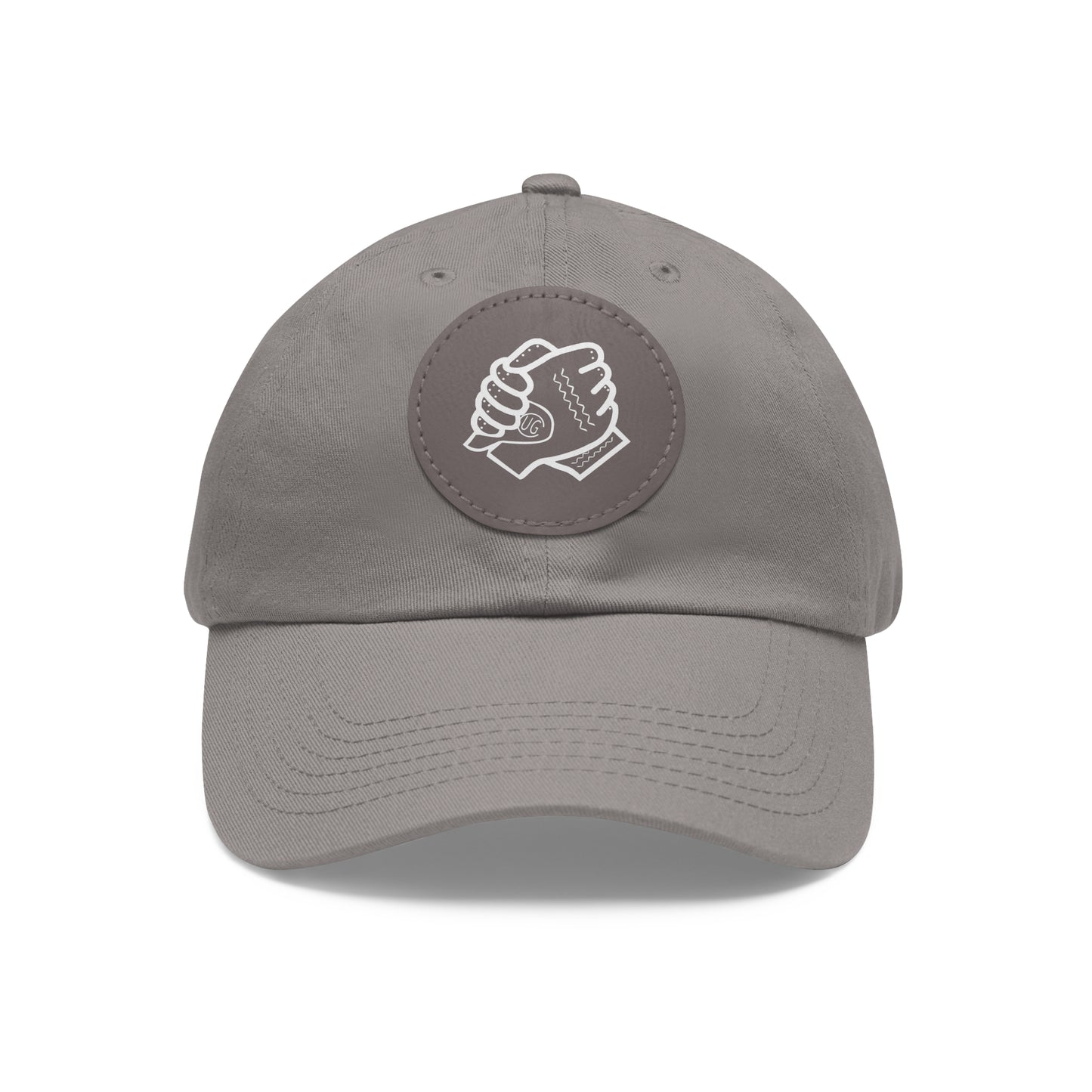 Dad Hat w/ Leather Patch