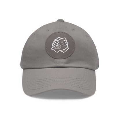 Dad Hat w/ Leather Patch