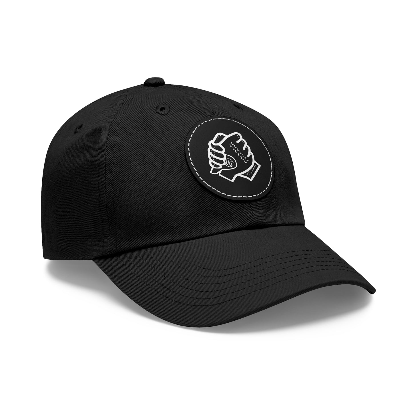 Dad Hat w/ Leather Patch