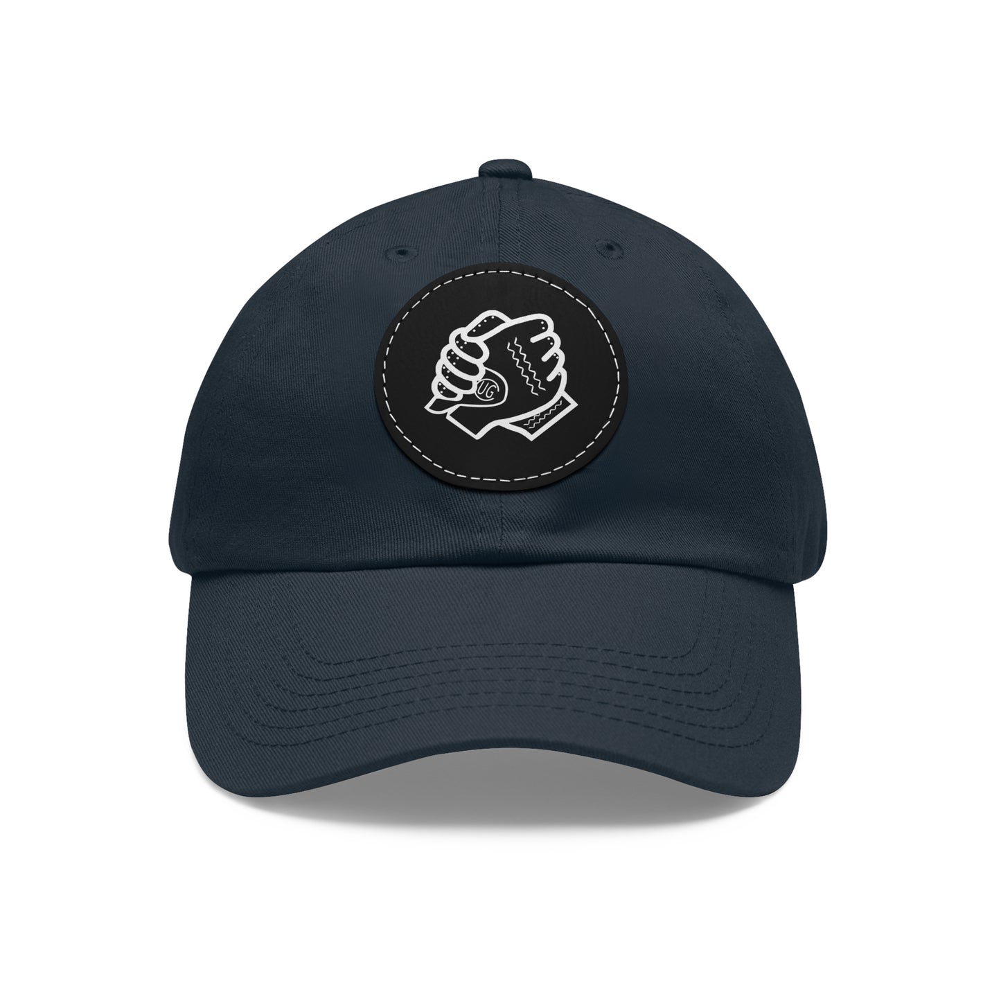 Dad Hat w/ Leather Patch