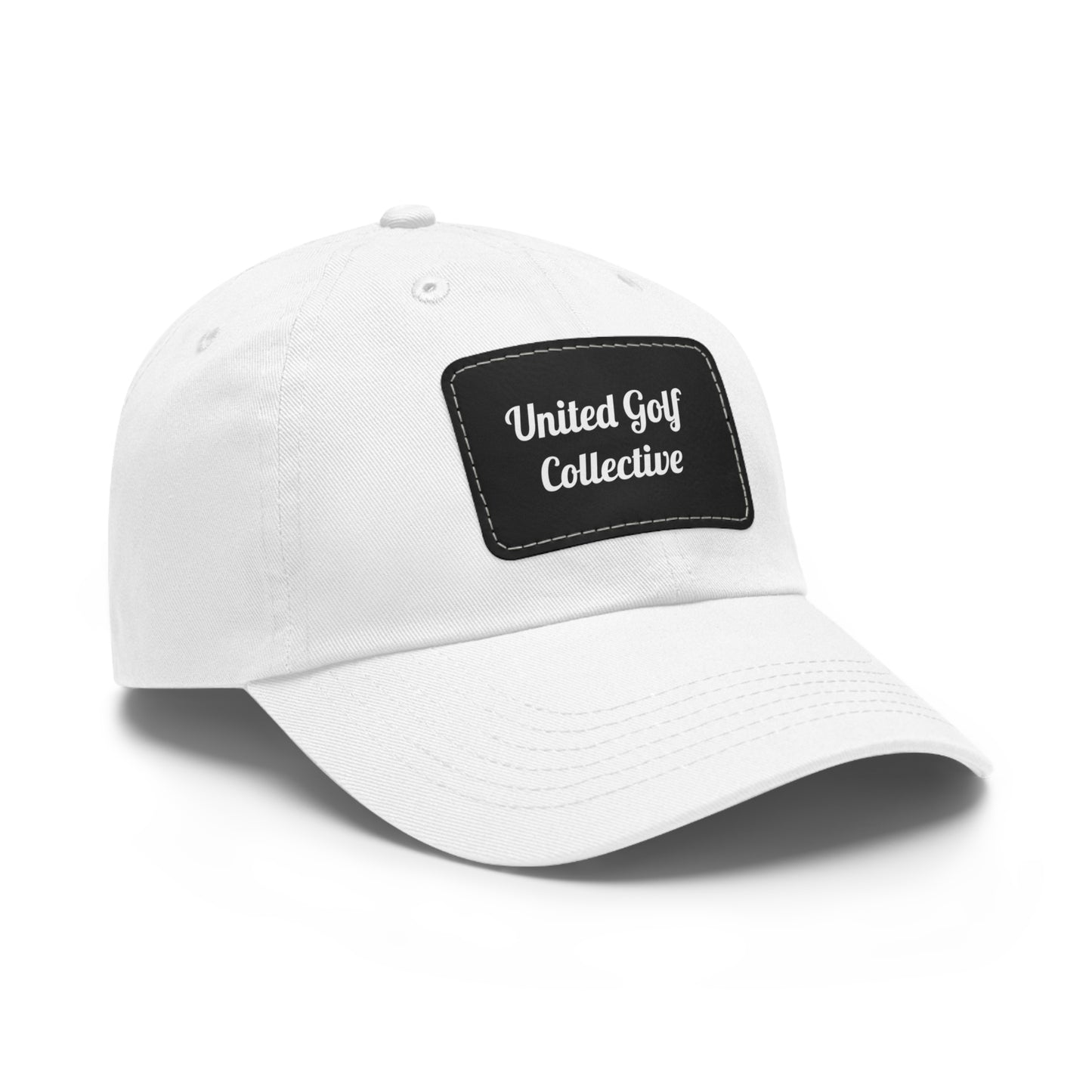 Dad Hat with Leather Patch - United Golf Collective