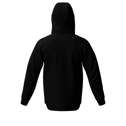 United Golf Collective Quarter Zip Pocket Hoodie Black