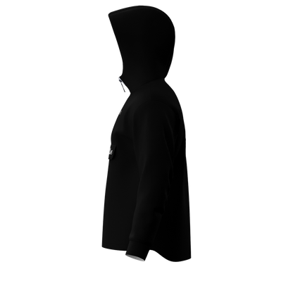 United Golf Collective Quarter Zip Pocket Hoodie Black