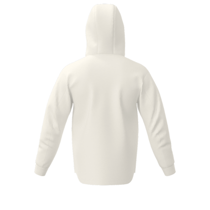 United Golf Collective Quarter Zip Pocket Hoodie Offwhite